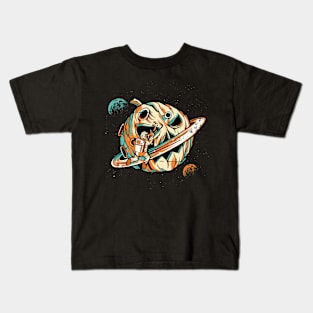 Pumpkin Planet Kids T-Shirt